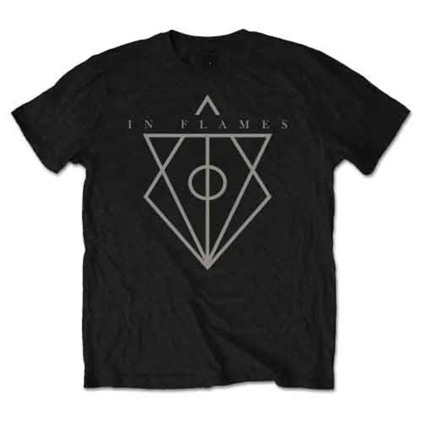 In Flames T Shirt - Jesterhead Logo
