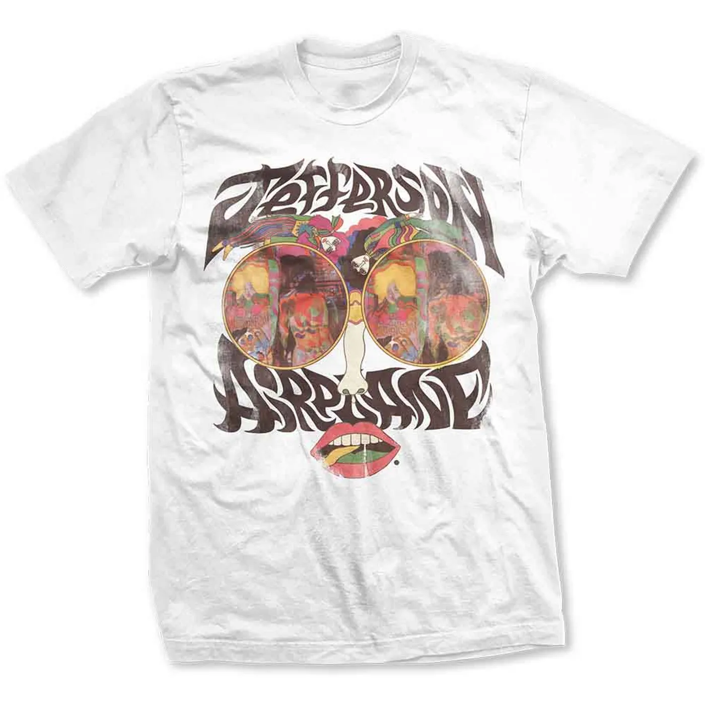 Jefferson Airplane T Shirt - Lips