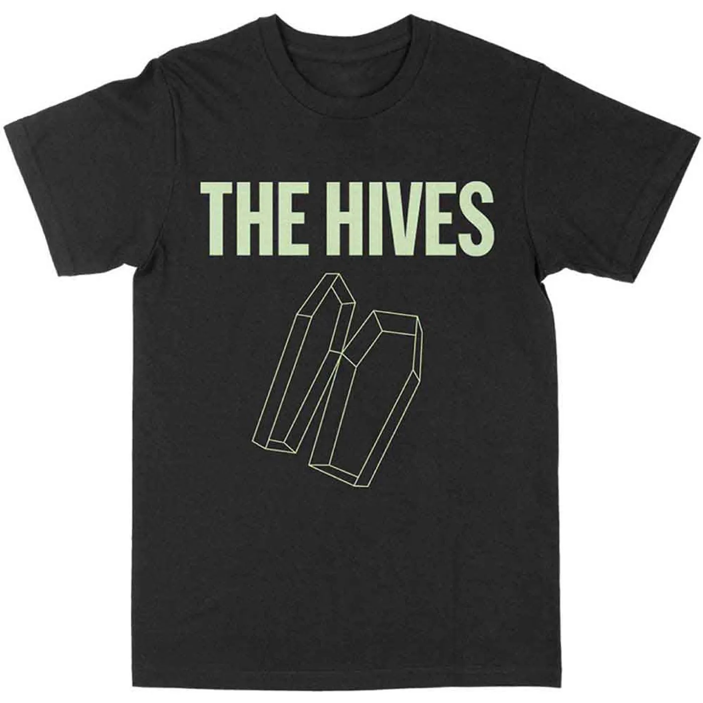 The Hives T Shirt - Glow-in-the-Dark Coffin