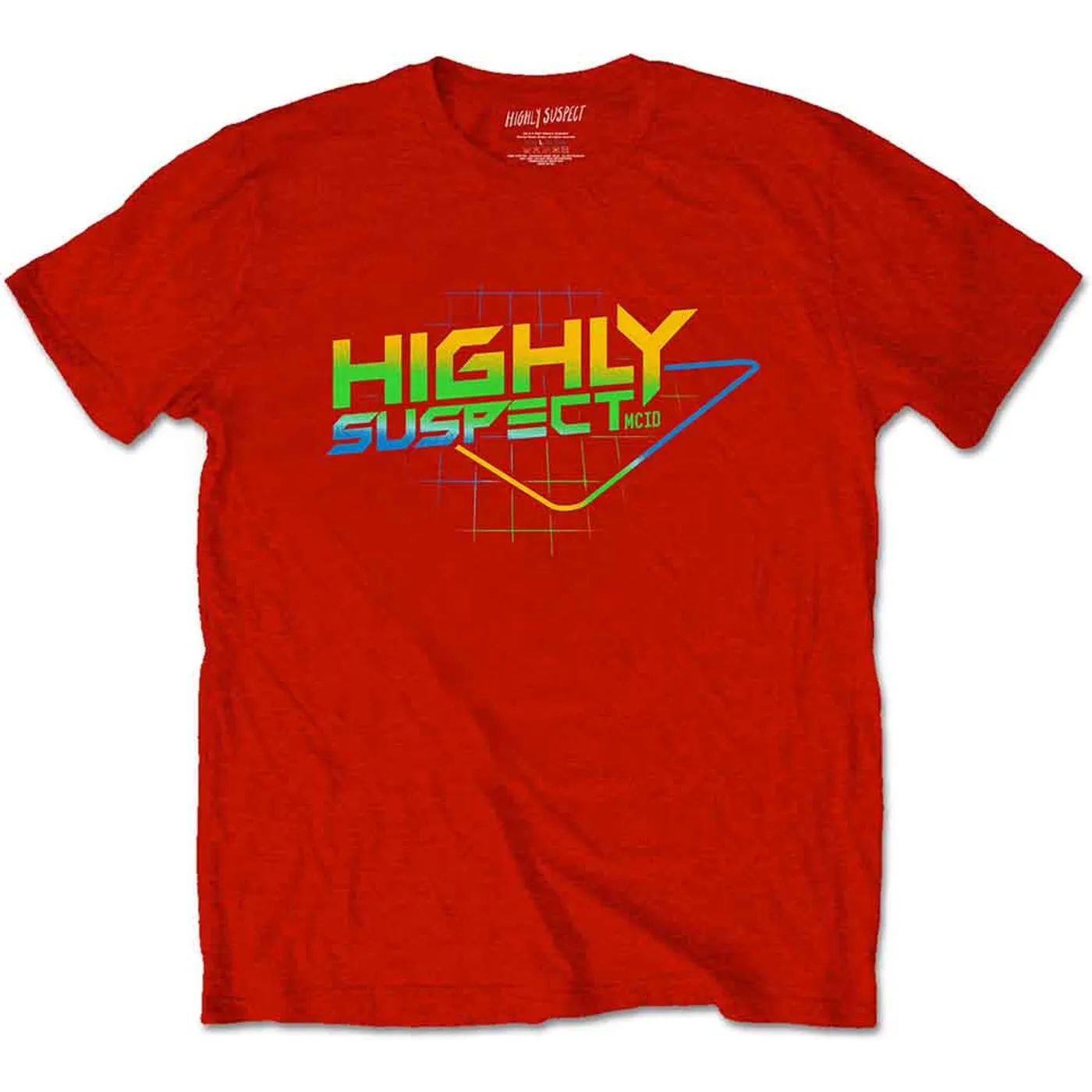 Highly Suspect T Shirt - Gradient Type