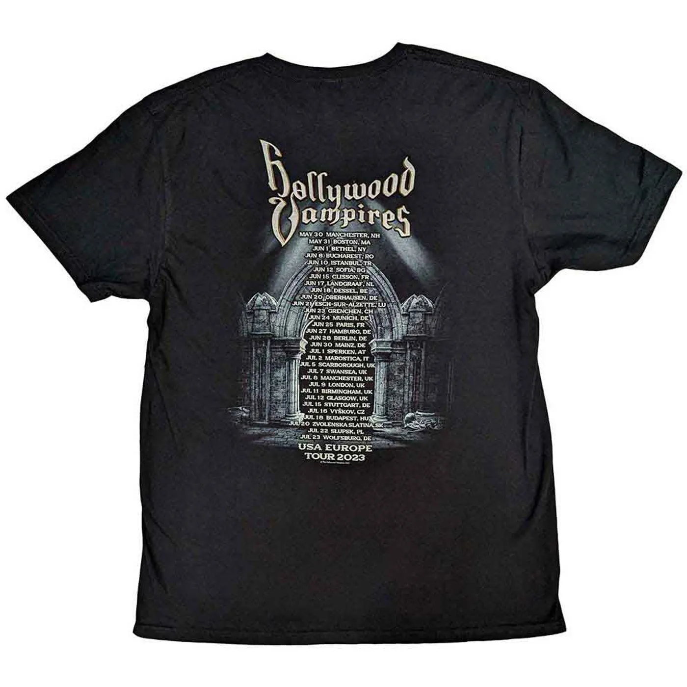 Hollywood Vampires T Shirt - Graveyard