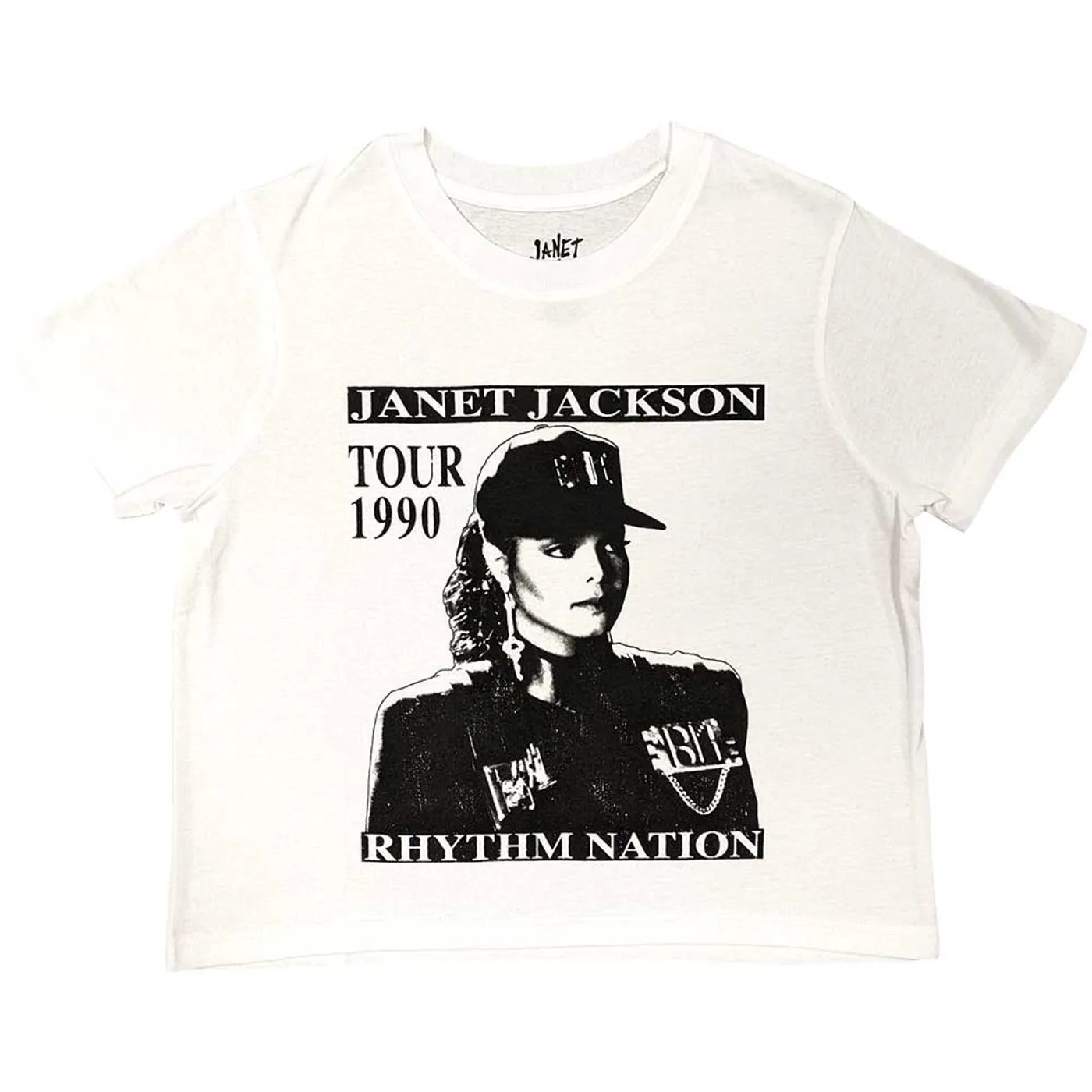 Janet Jackson Women's Crop Top - Rhythm Nation