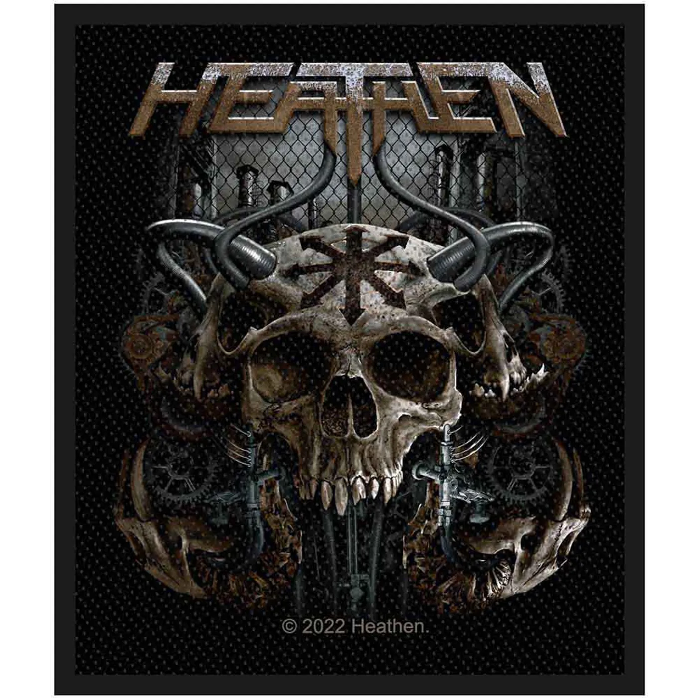 Heathen Patches - Woven Sew On - Chaos Of Evolution