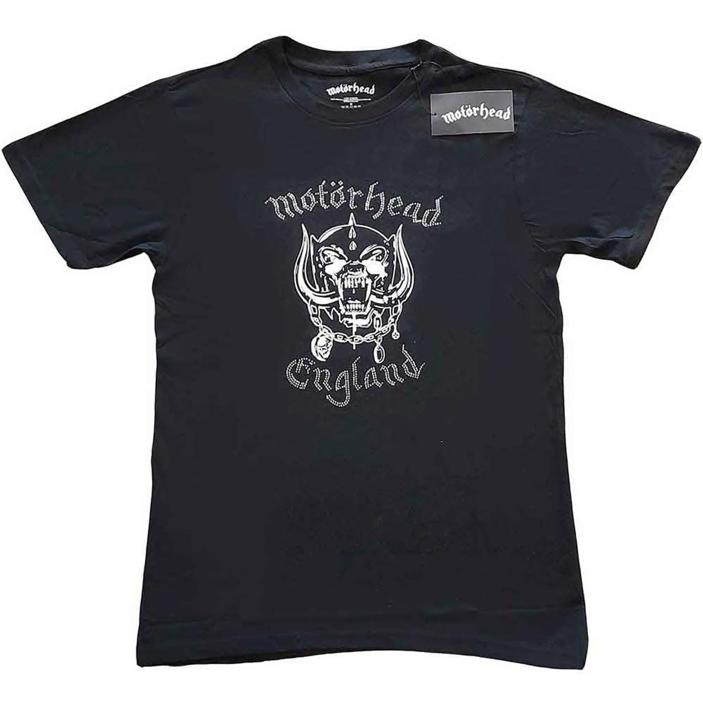 Motörhead T Shirt - England Diamante