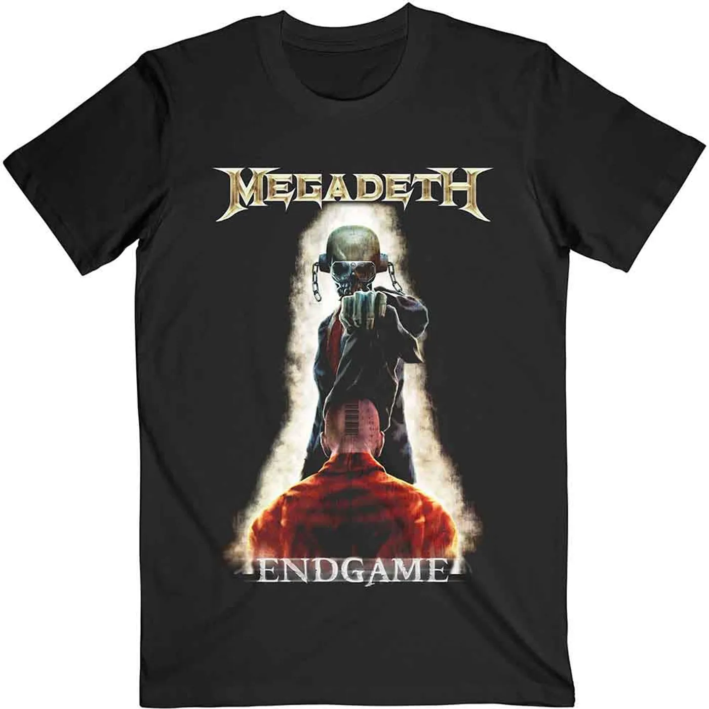 Megadeth T Shirt - Vic Removing Hood
