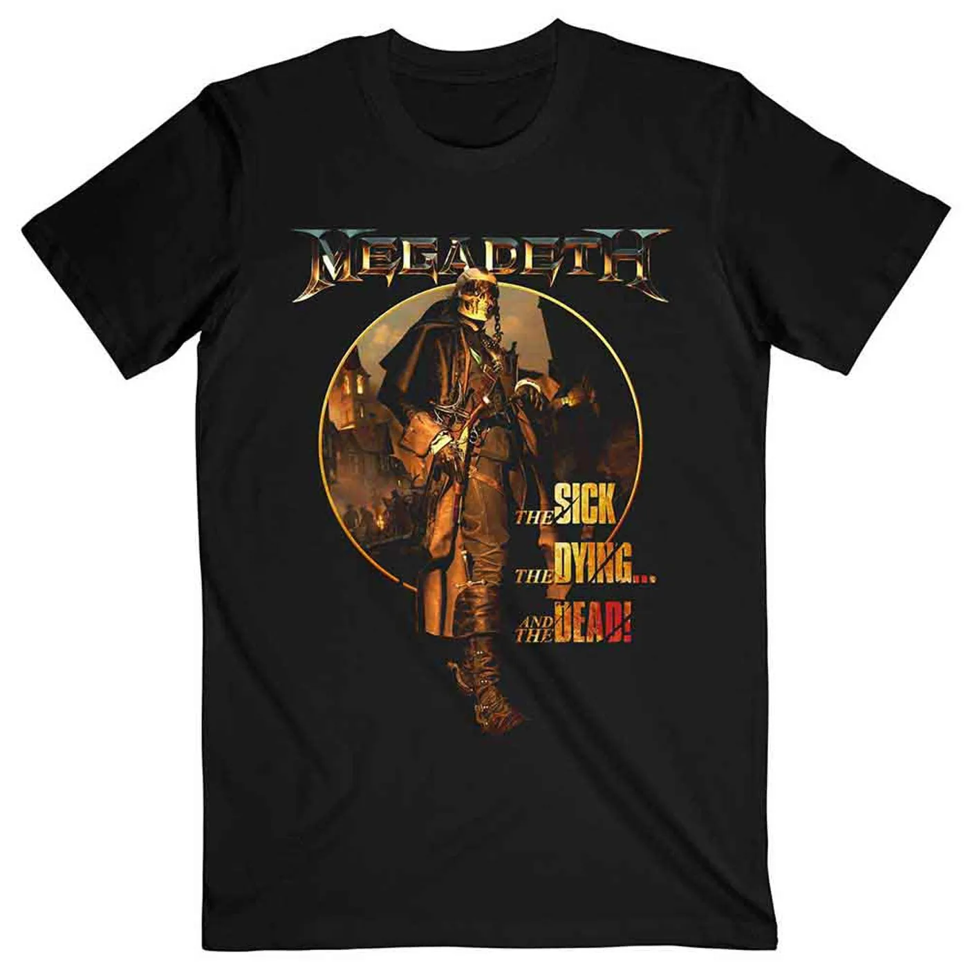 Megadeth T Shirt - SDD Circle Album Art Vic