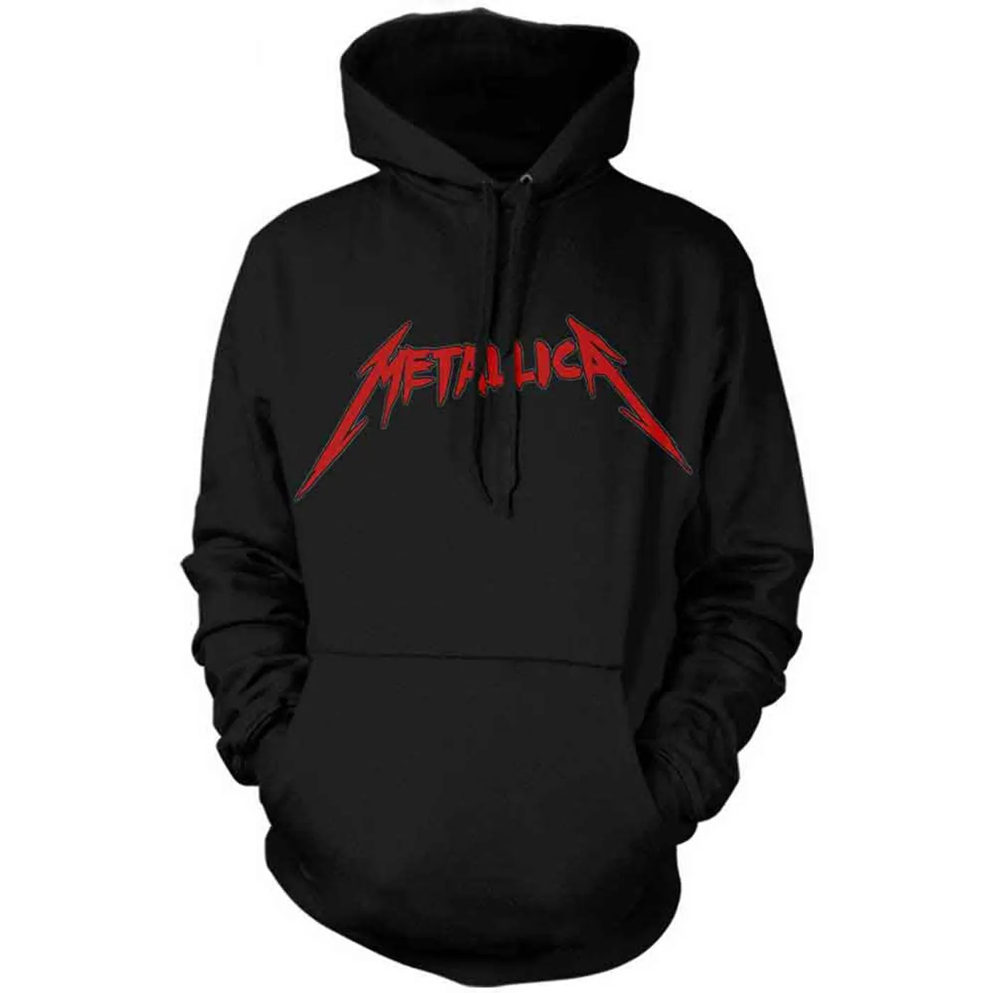 Metallica Hoodie - Skull Screaming Red