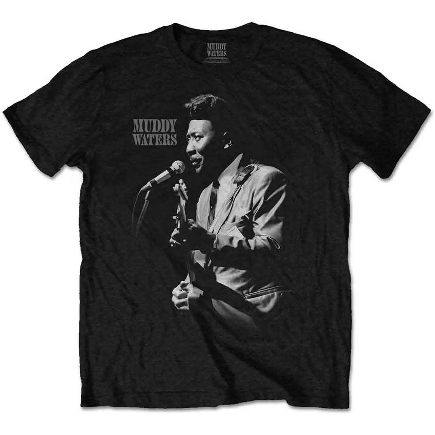Muddy Waters T Shirt - Muddy Live