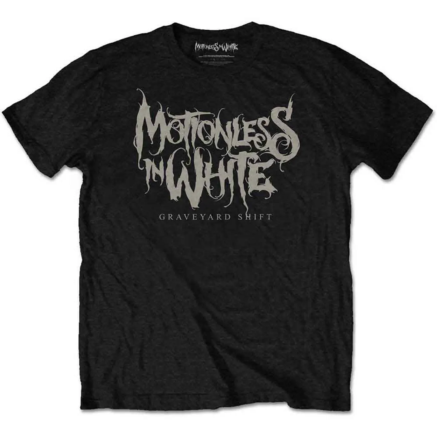 Motionless In White T Shirt - Graveyard Shift Logo