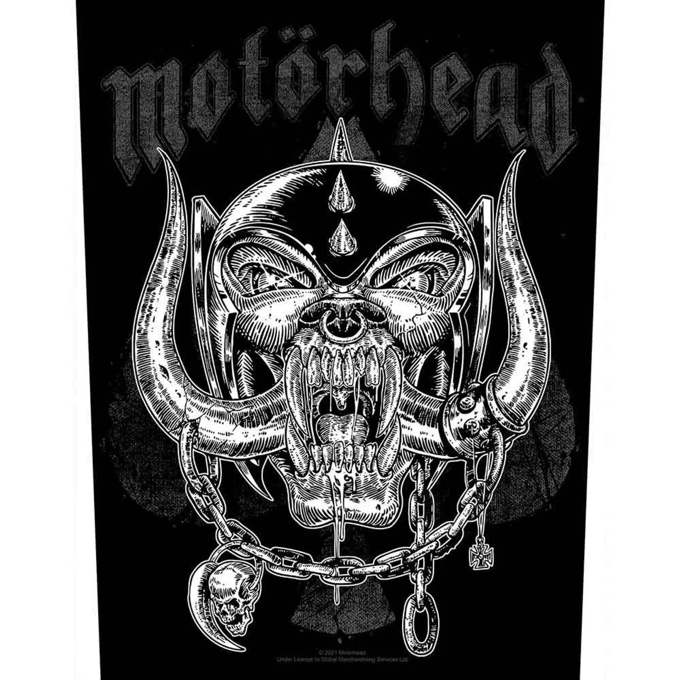 Motörhead Patches - Woven Sew On - Etched Iron