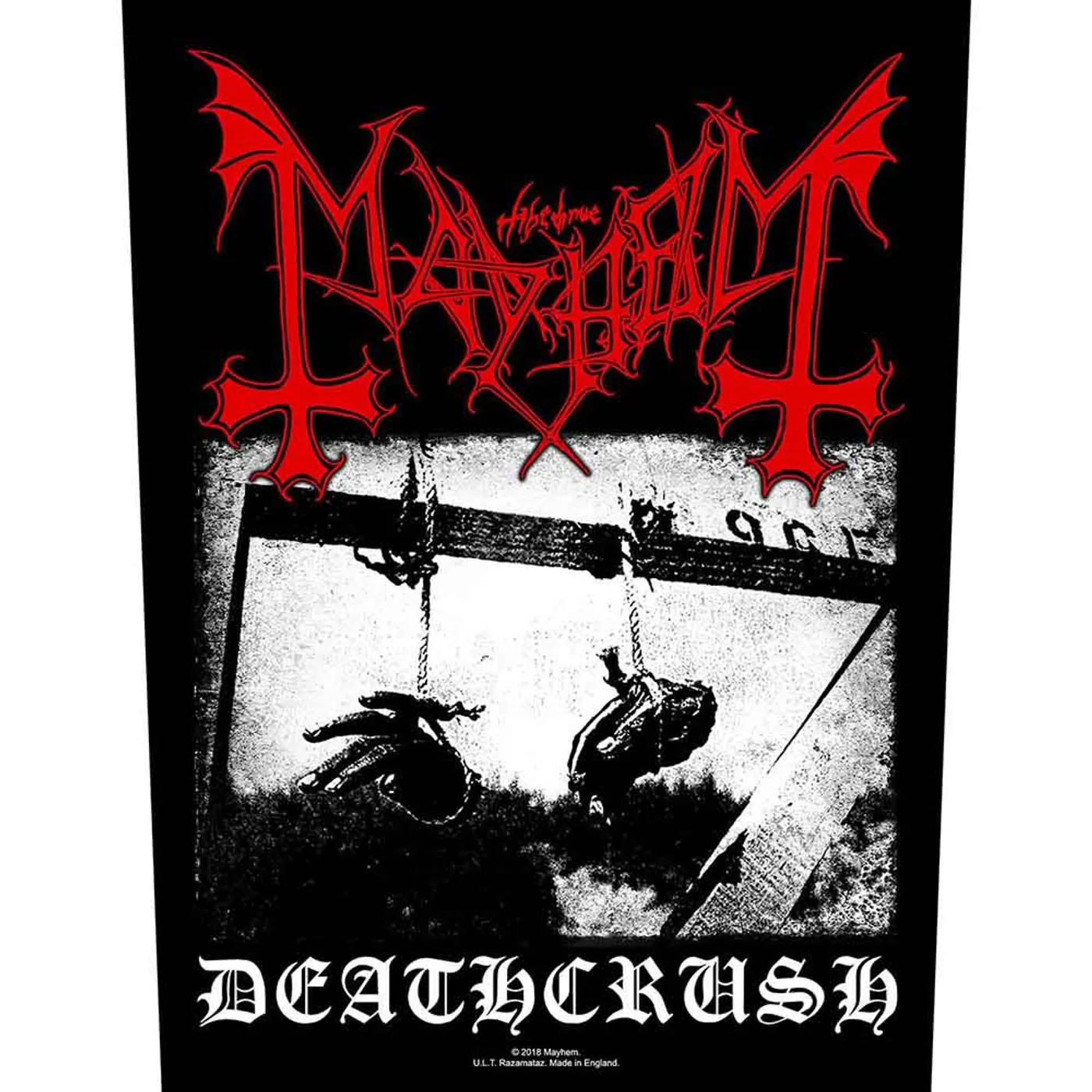 Mayhem Patches - Woven Sew On - Deathcrush