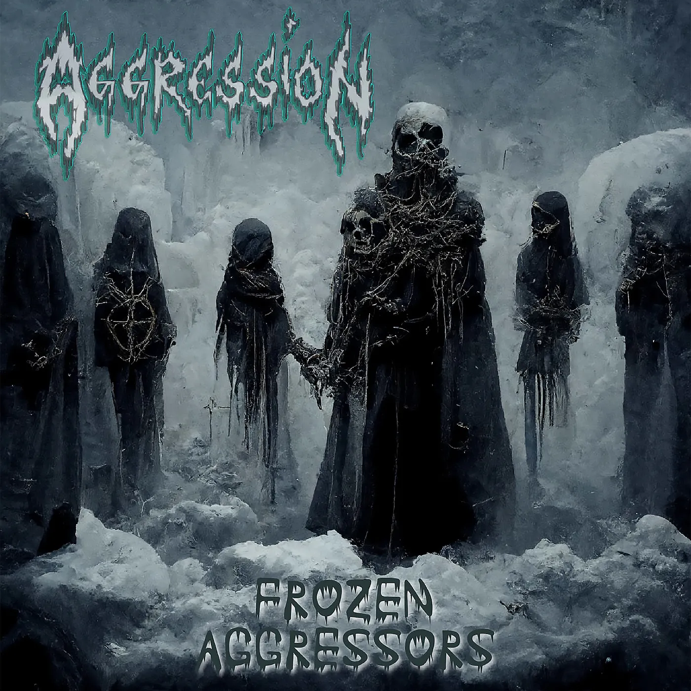 Aggression LP - Frozen Aggressors (Red Vinyl)