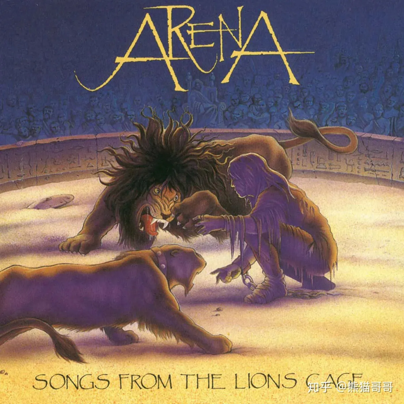 Arena LP - Songs From The Lion’S Cage (2Lp Yellow Vinyl)