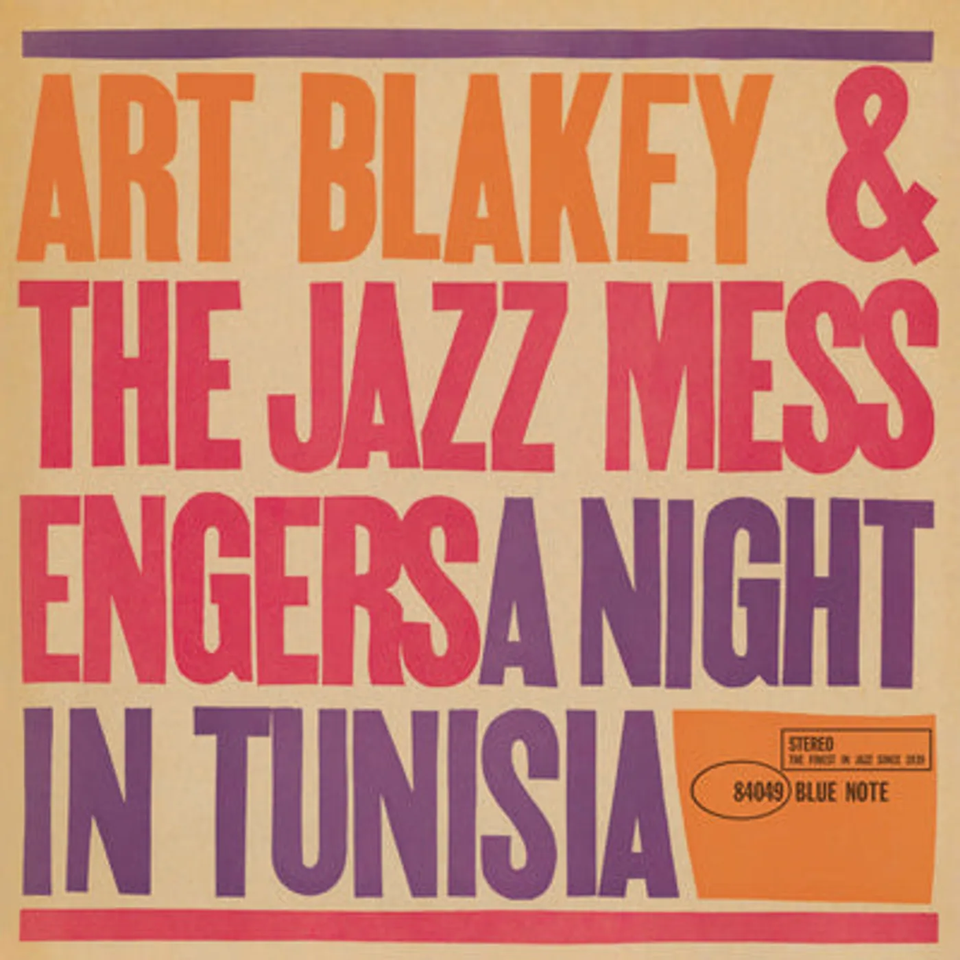 Art Blakey & The Jazz Messengers LP - A Night in Tunisia (Vinyl)