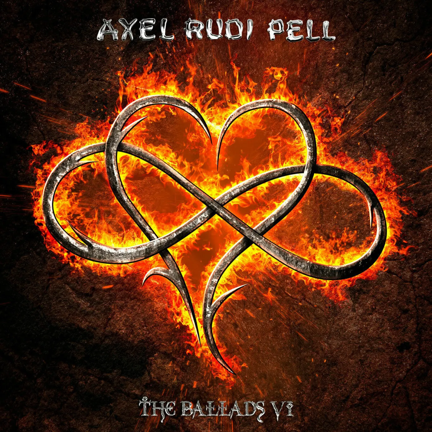 Axel Rudi Pell LP - The Ballads Vi (Transparent Orange Black 2Lp) (Vinyl)
