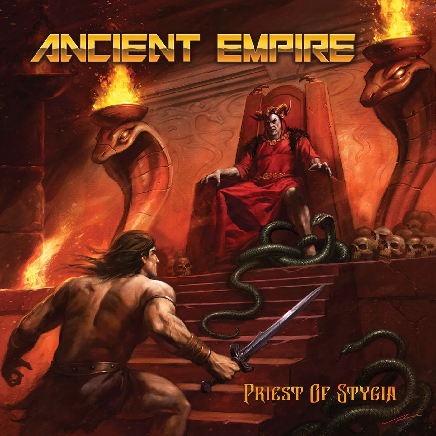 Ancient Empire LP - Priest Of Stygia (Vinyl)