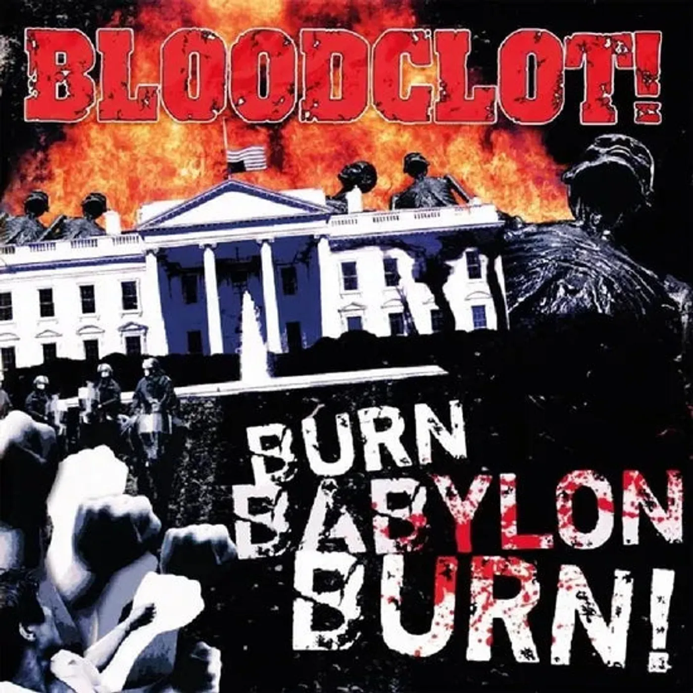 Bloodclot LP - Burn Babylon Burn (Red Vinyl)