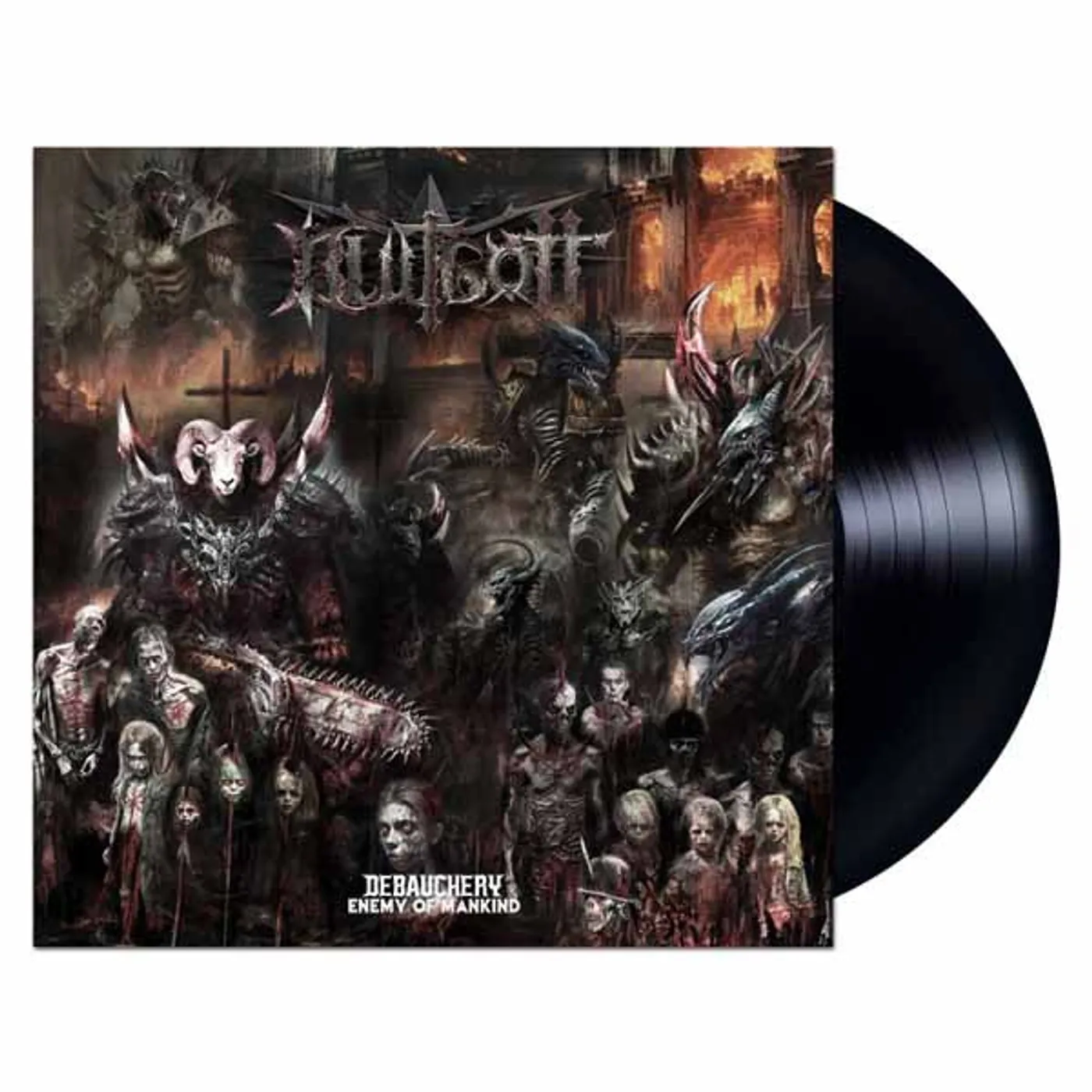 Blutgott LP - Enemy Of Mankind (Debauchery Version) (Vinyl)