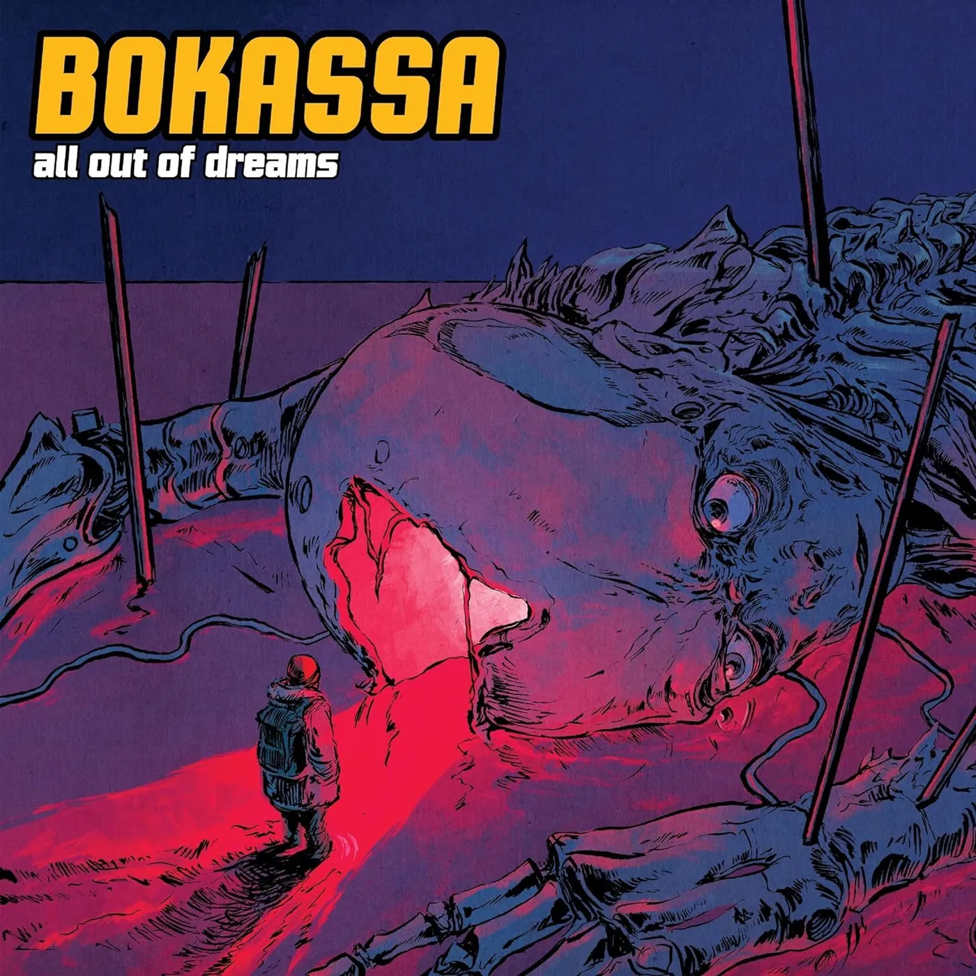 Bokassa LP - All Out Of Dreams (Hot Pink/Magenta Vinyl)