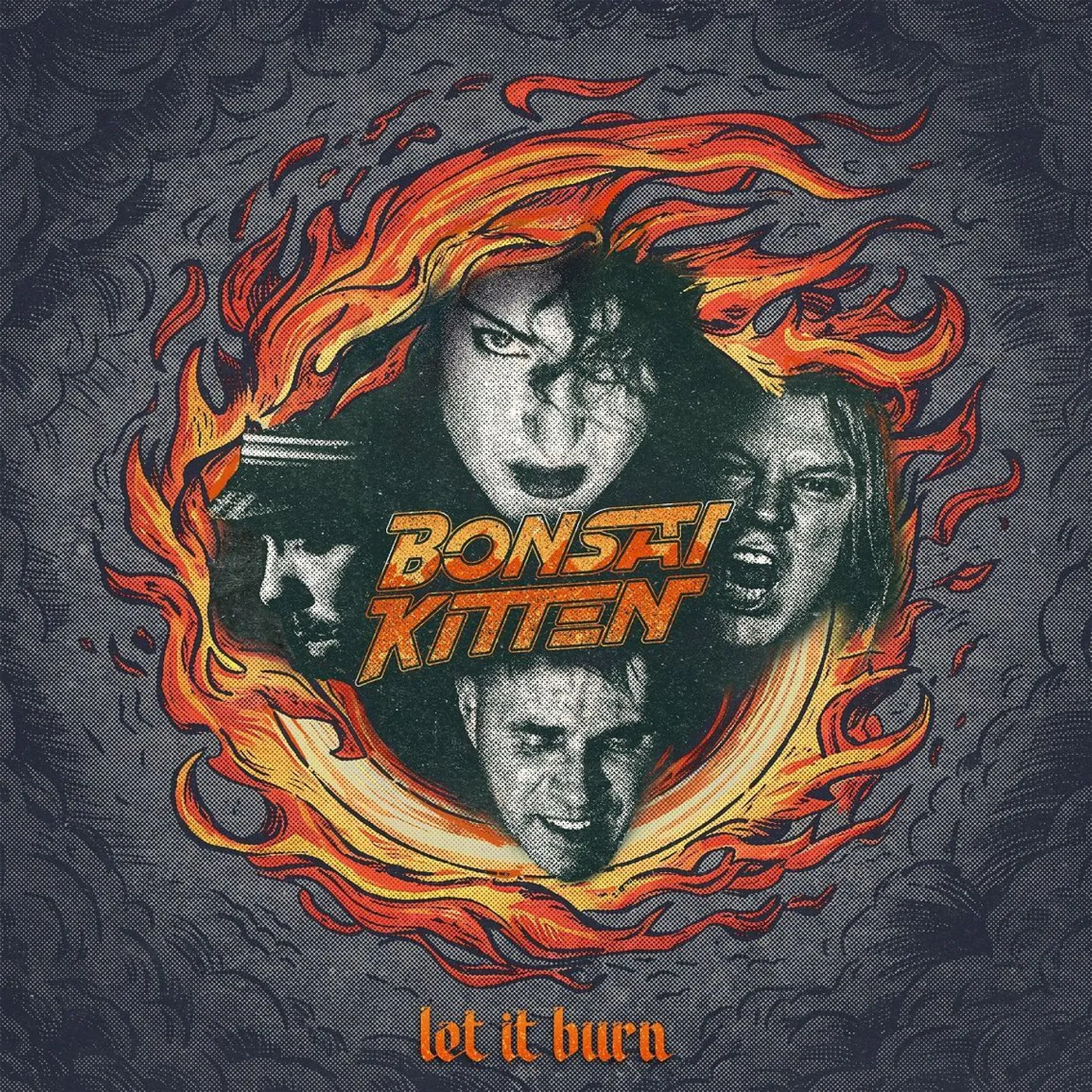 Bonsai Kitten LP - Let It Burn (Tiger-Splash Vinyl)