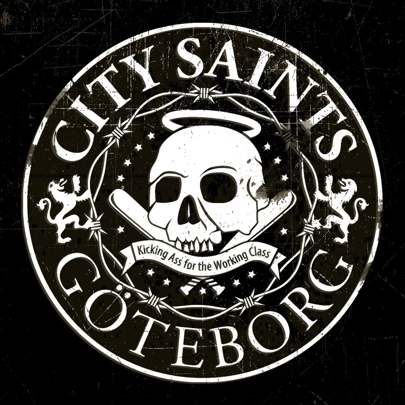City Saints LP - Kicking Ass For The Working Class (Red-Black Marble Vinyl)
