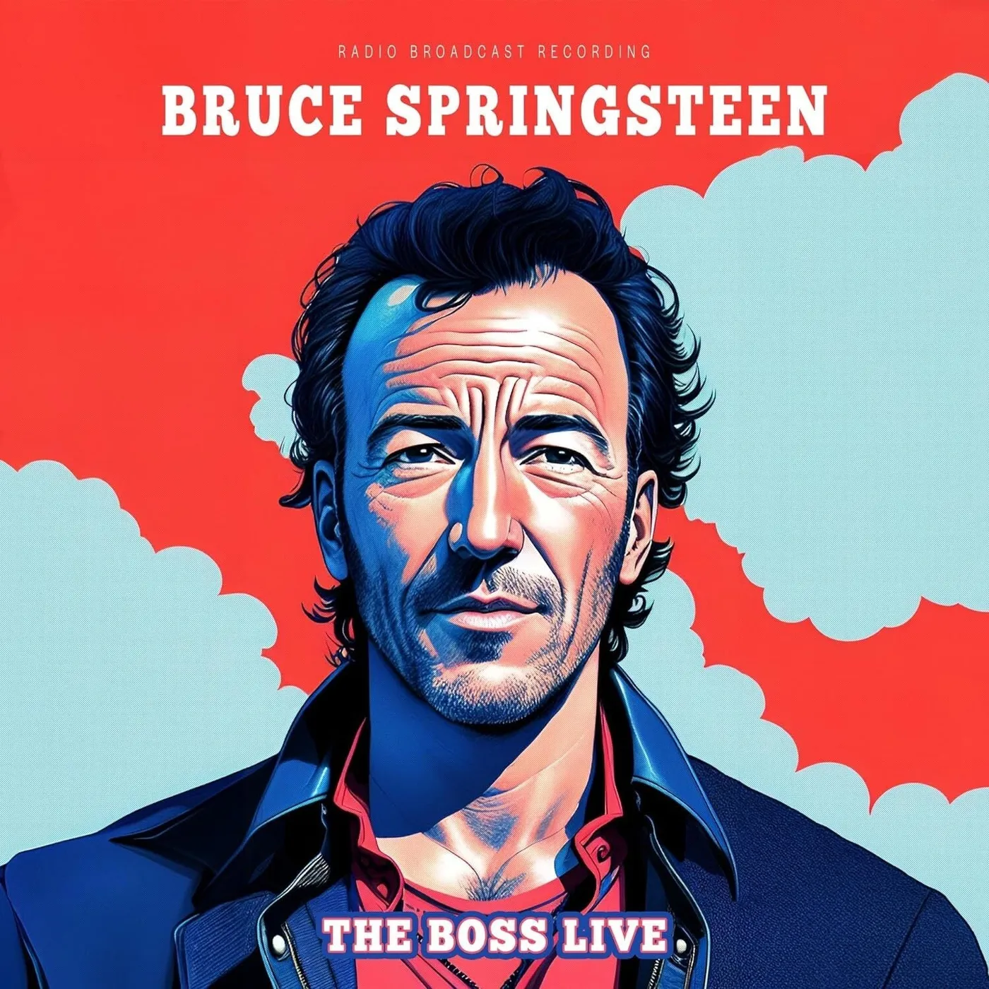 Bruce Springsteen LP - The Boss Live (Clear Vinyl)
