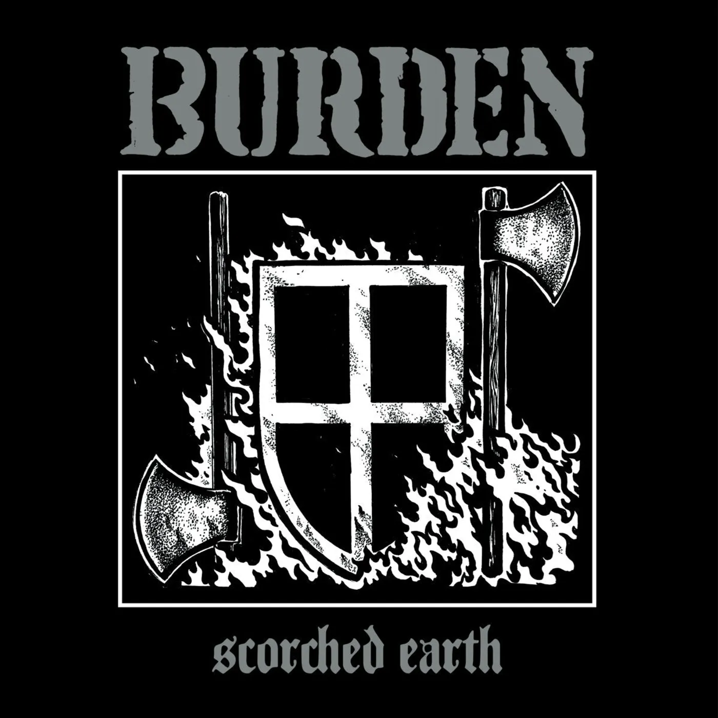 Burden LP - Scorched Earth (Silver Vinyl)