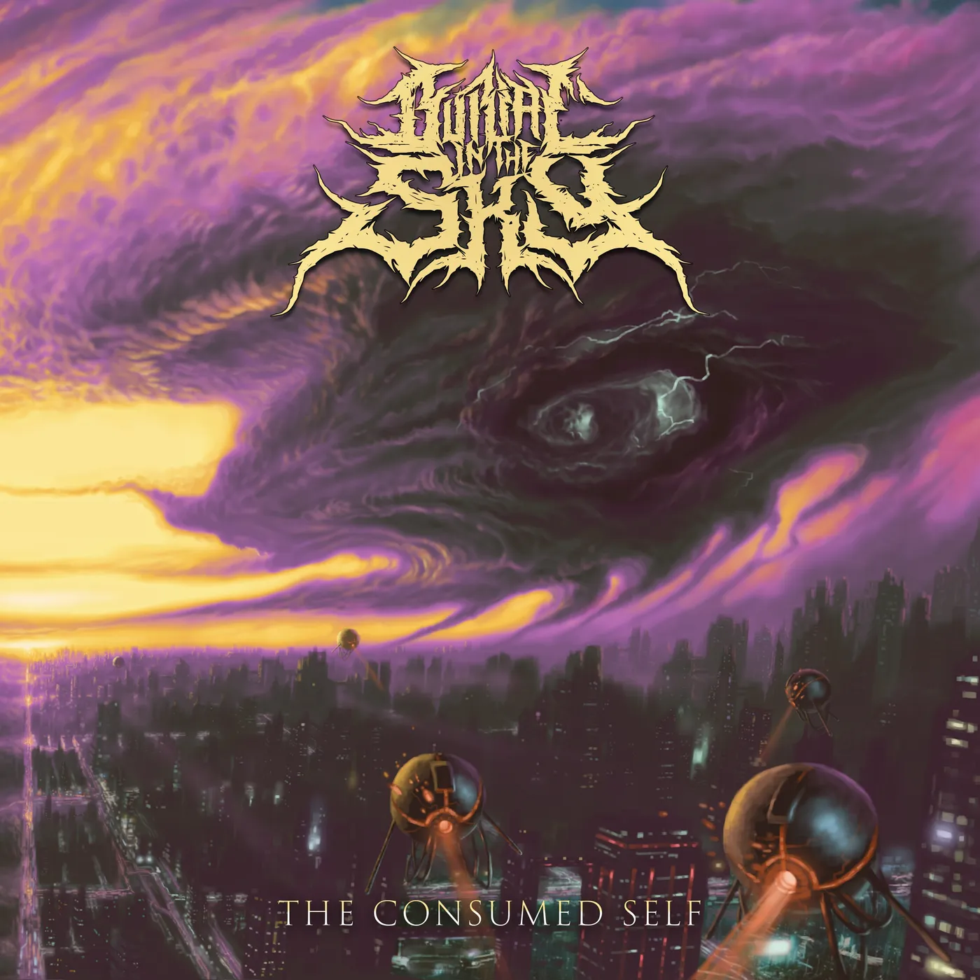 Burial In The Sky LP - The Consumed Self (Violet/Yellow Double Vinyl)