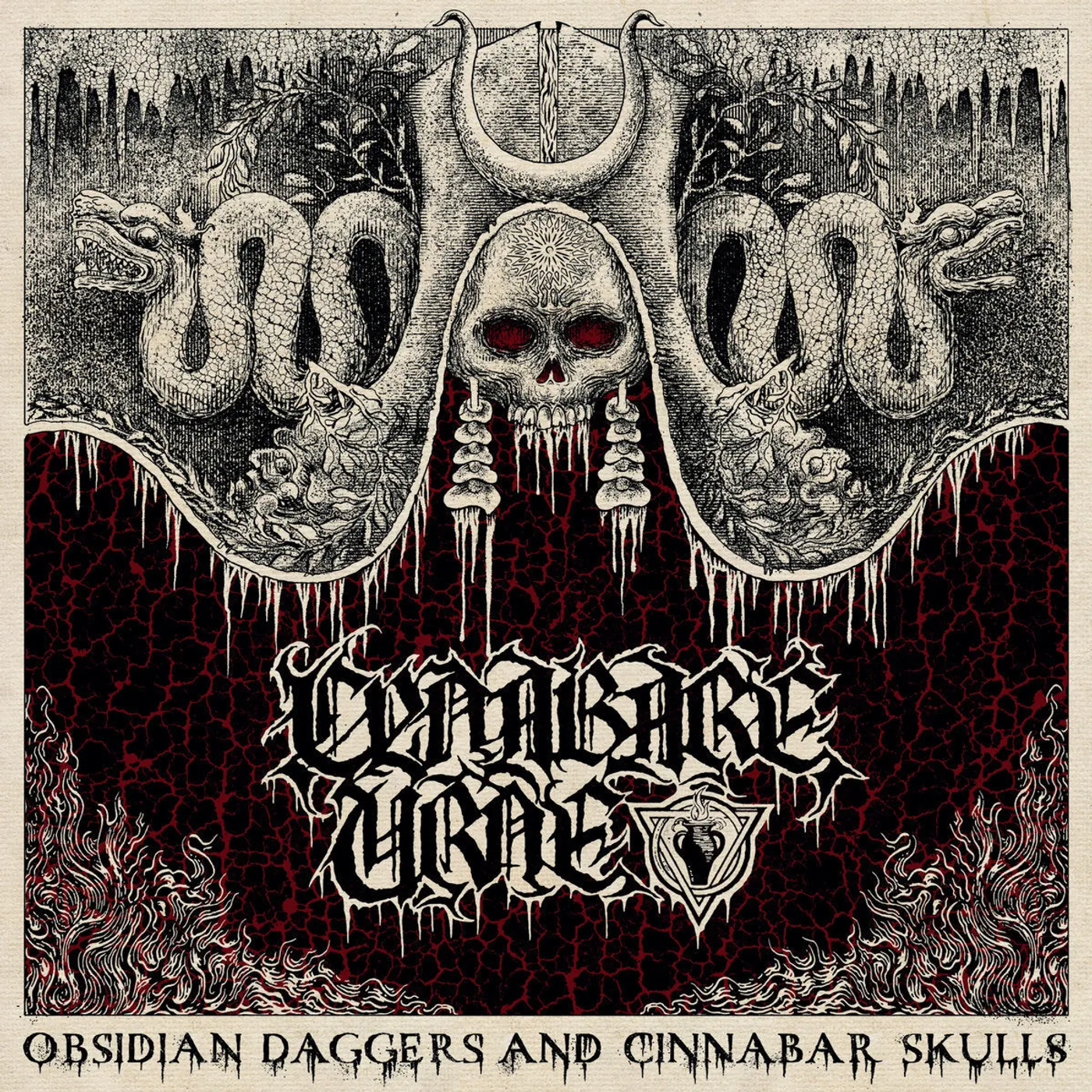 Cynabare Urne LP - Obsidian Daggers And Cinnabar Skulls (Vinyl)