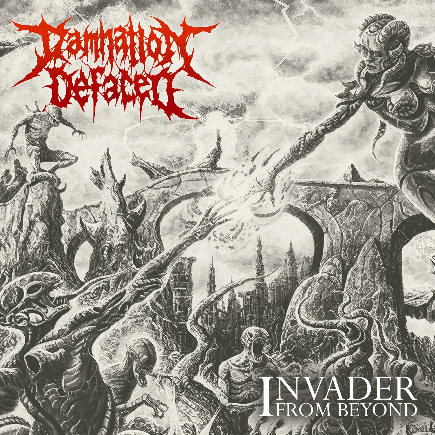 Damnation Defaced LP - Invader From Beyond (Vinyl)
