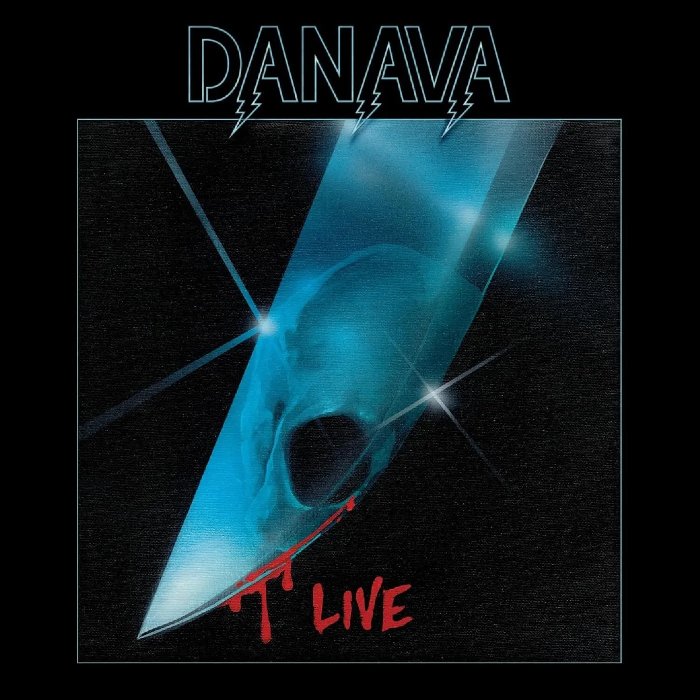Danava LP - Live (Transp Blue W/ Black Inner & Red Splatter Vinyl)