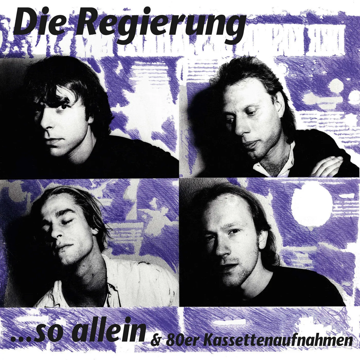 Die Regierung LP - So Allein & 80Er Kassettenaufnahmen (2Lp) (Vinyl)