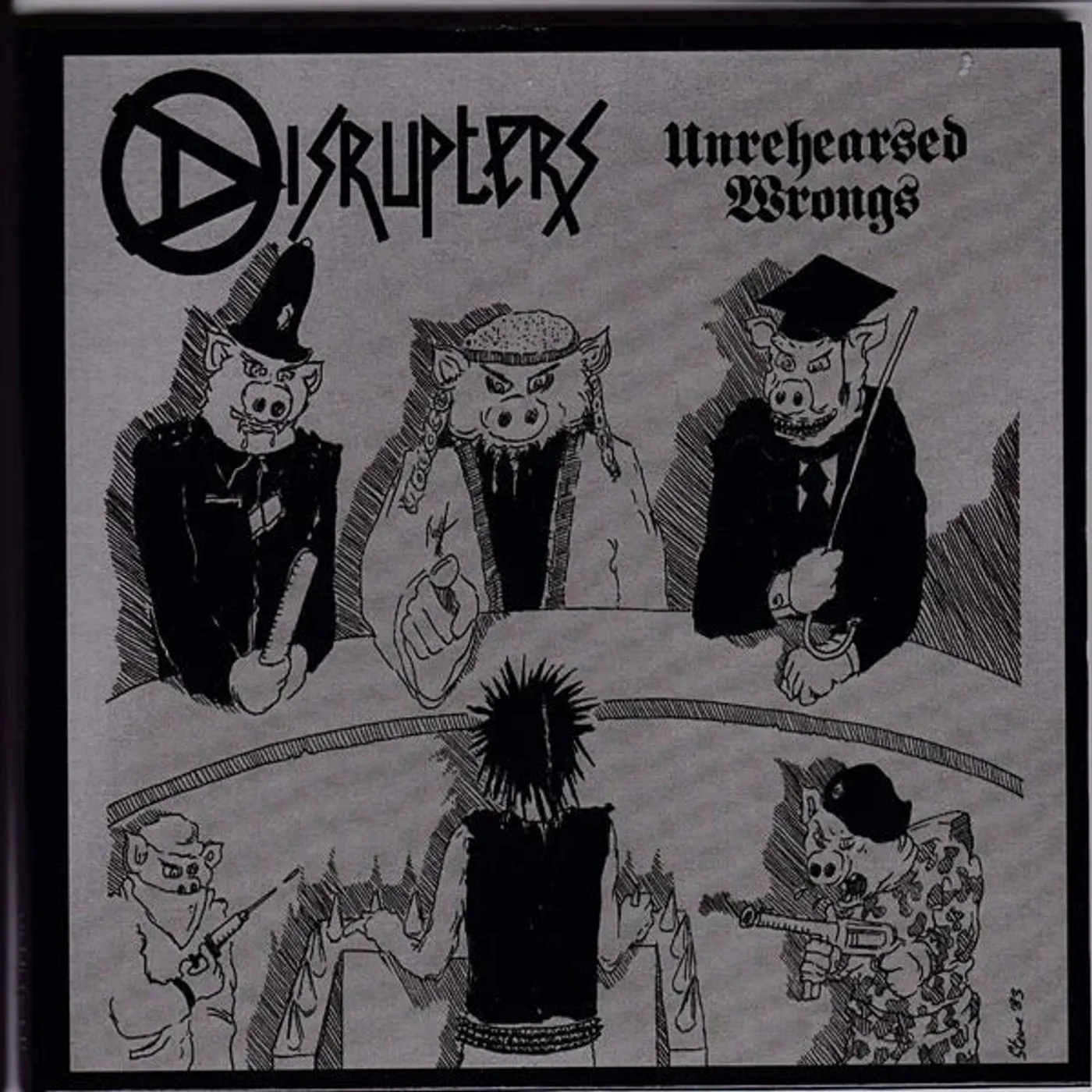 The Disrupters, The LP - Unrehearsed Wrongs (Ltd Red Vinyl)
