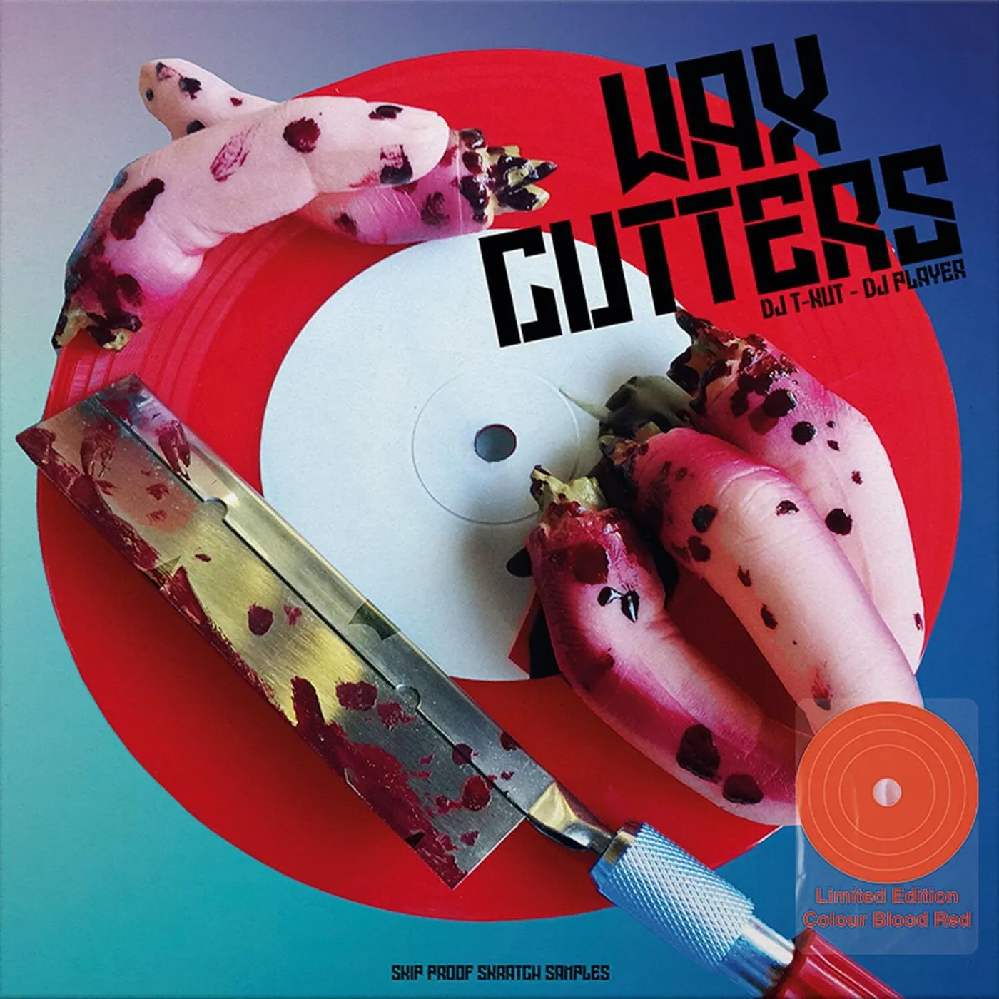 Dj T-Kut & Dj Player LP - Wax Cutters (Blood Red Edition) (Vinyl)
