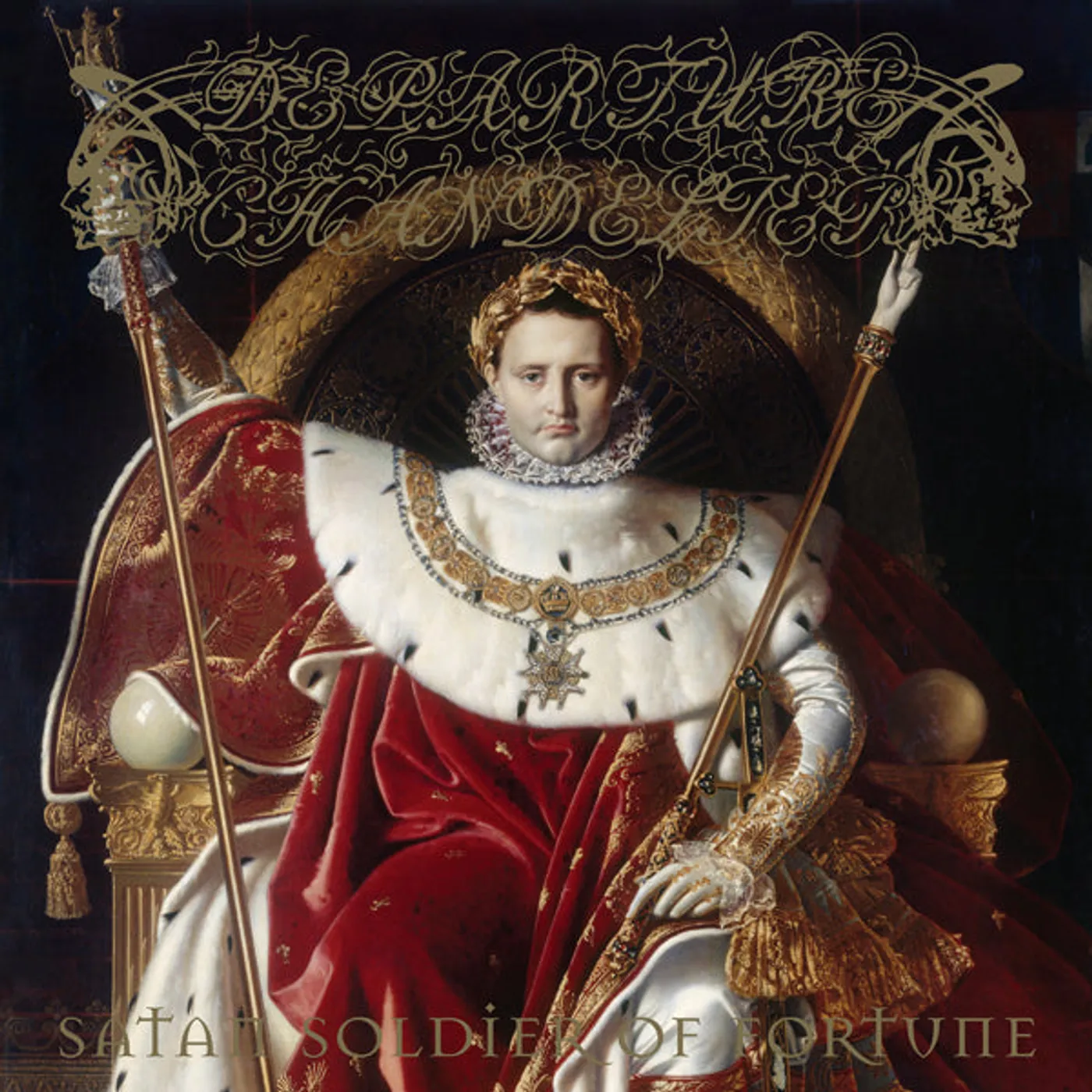 Departure Chandelier LP - Satan Soldier Of Fortune (Plastic Head Exclusive Clear Vinyl)