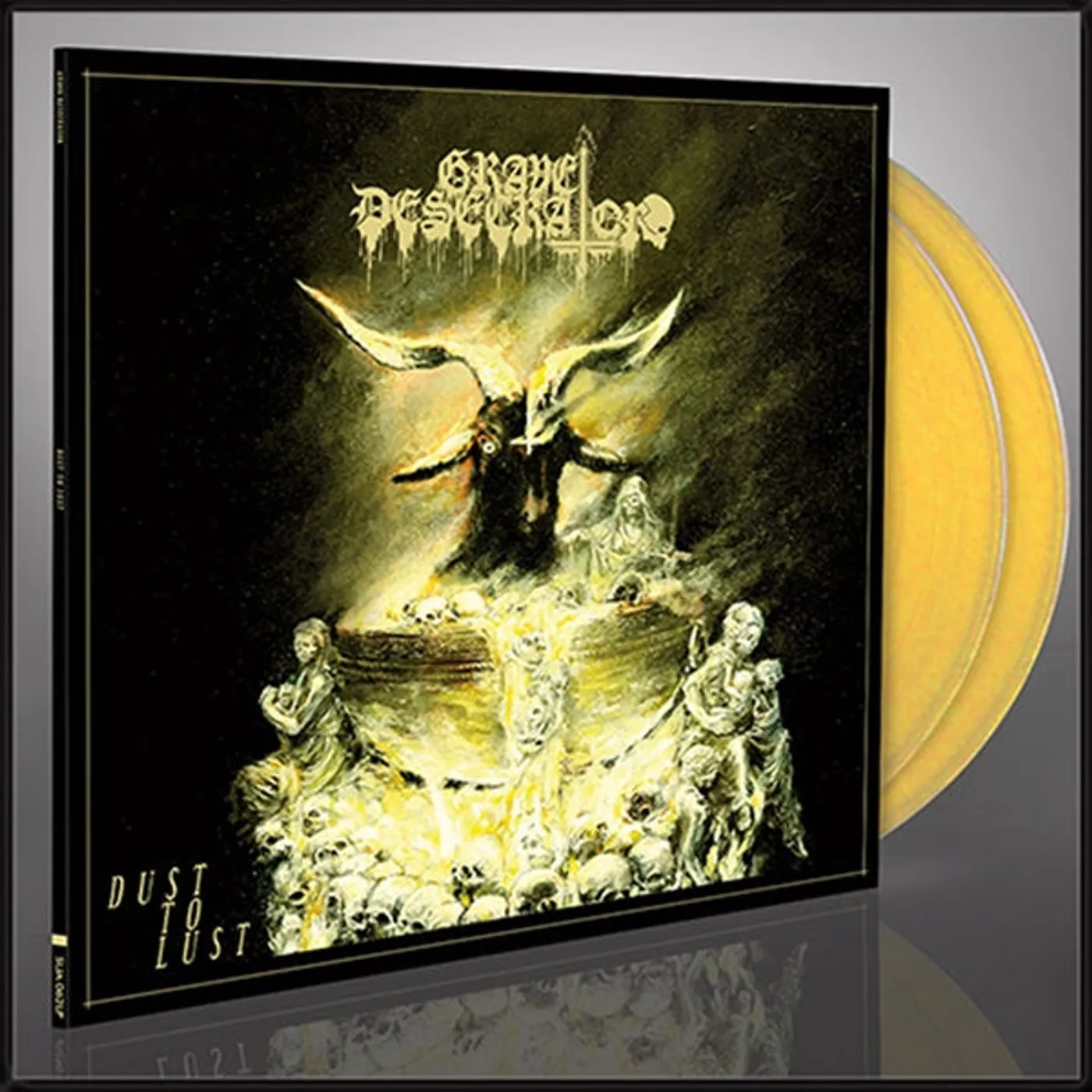 Grave Desecrator LP - Dust To Lust (Yellow Vinyl)