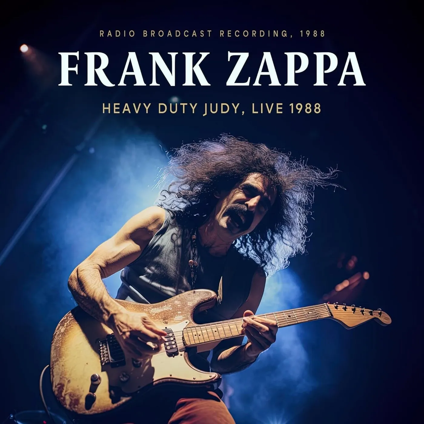 Frank Zappa LP - Heavy Duty Judy / Live 1988 (Blue Vinyl)