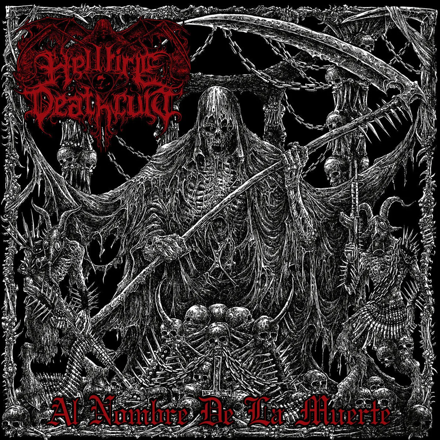 Hellfire Deathcult LP - Al Nombre De La Muerte (Vinyl)