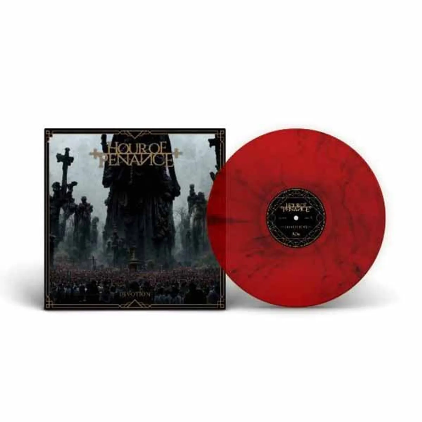 Hour Of Penance LP - Devotion (Red Smoked Vinyl)
