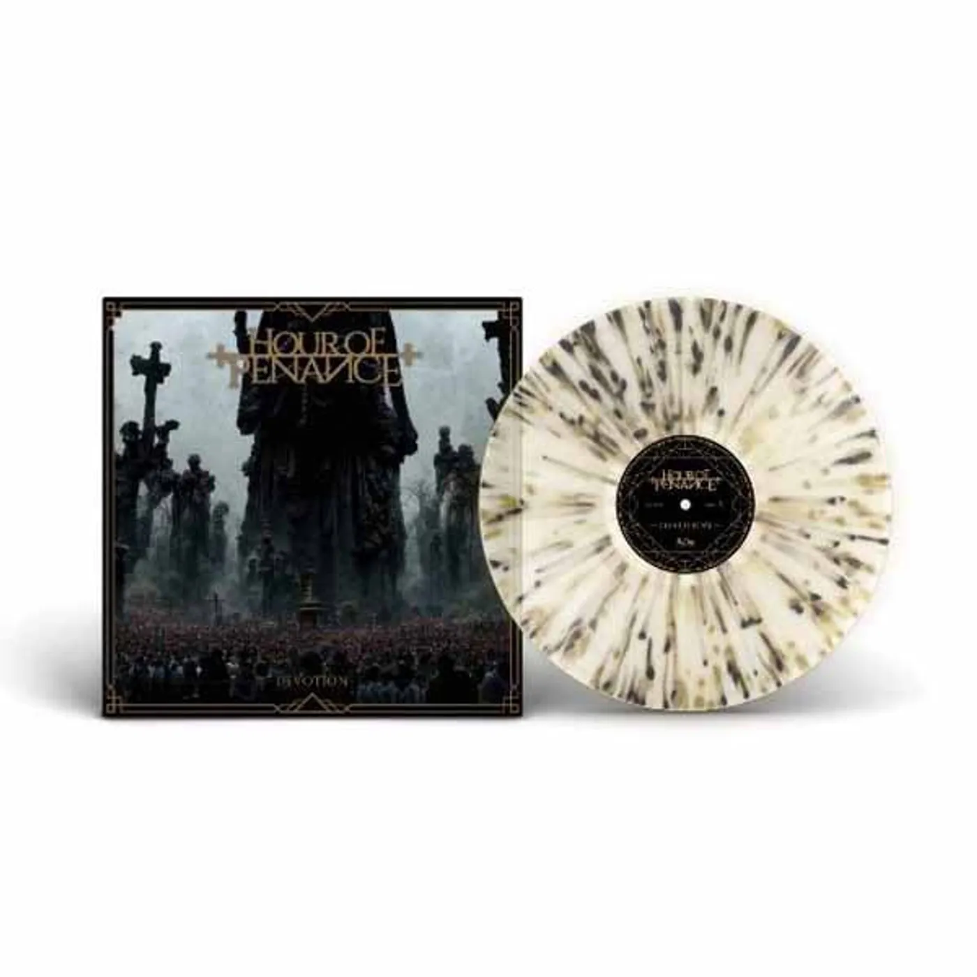 Hour Of Penance LP - Devotion (Splatter Vinyl)