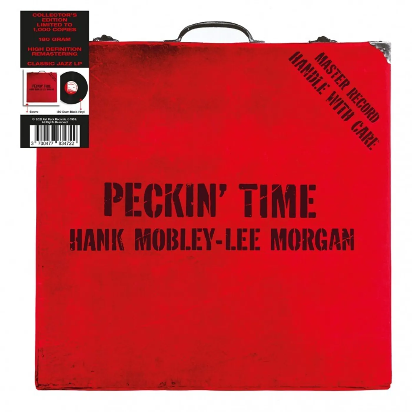 Hank Mobley & Lee Morgan LP - Peckin' Time (Vinyl)