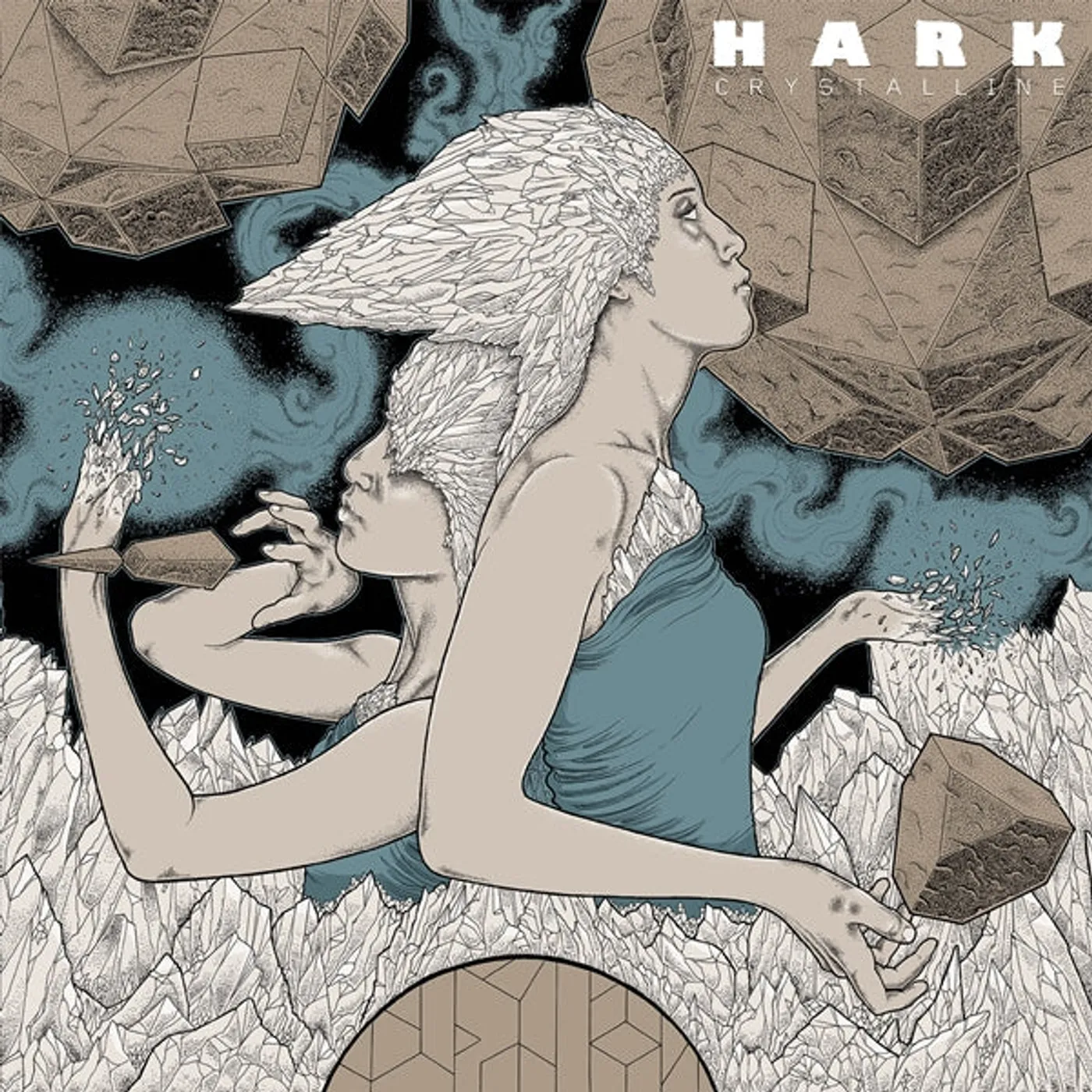Hark LP - Crystalline (Brown Vinyl)