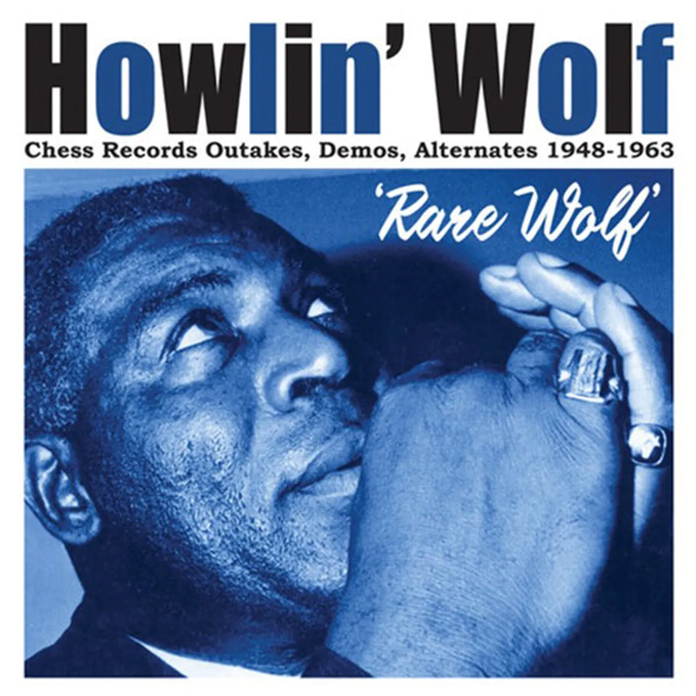 Howlin' Wolf LP - Rare Wolf (Clear Blue Vinyl)