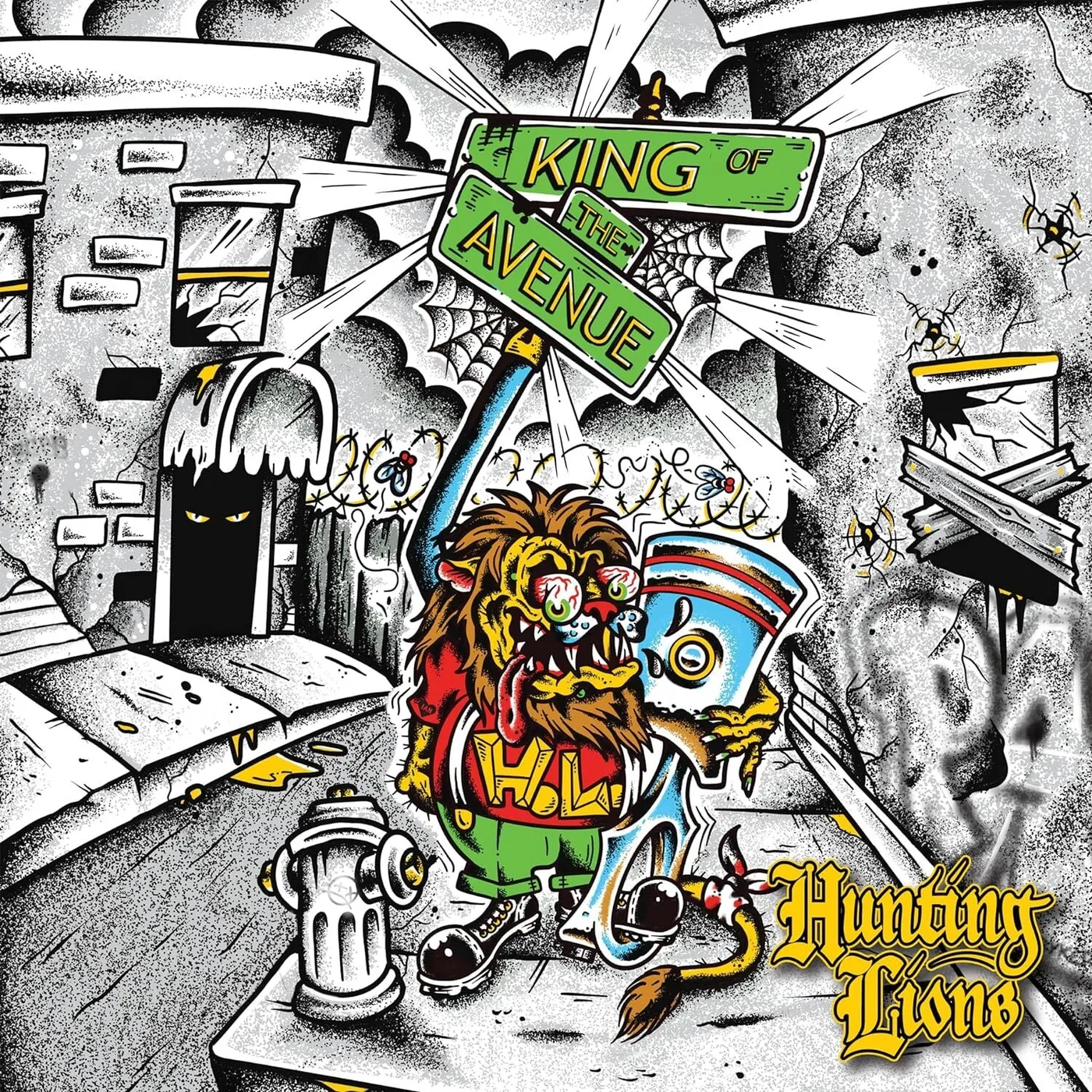 Hunting Lions LP - King Of The Avenue (Vinyl)