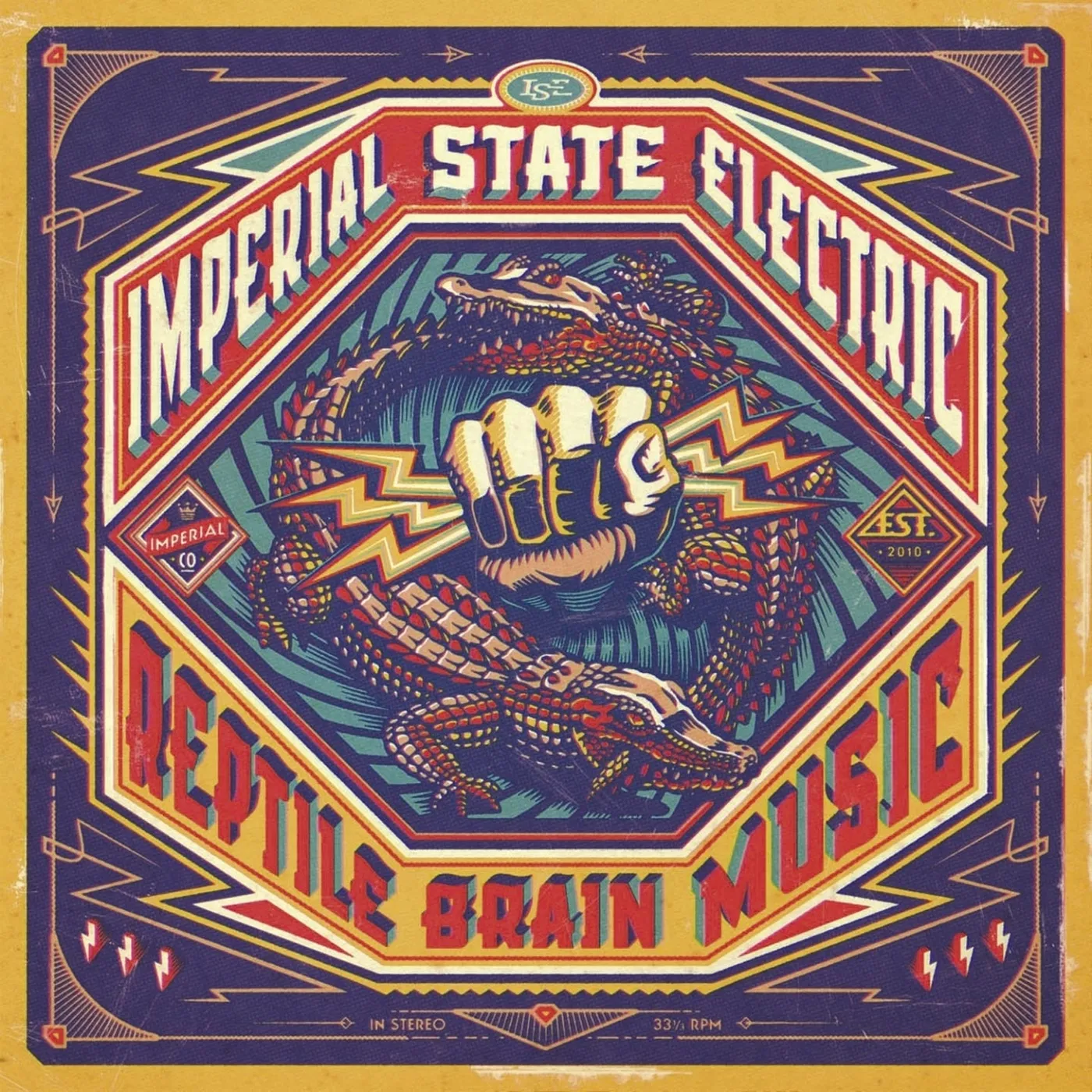 Imperial State Electric LP - Reptile Brain Music (Violet Vinyl)