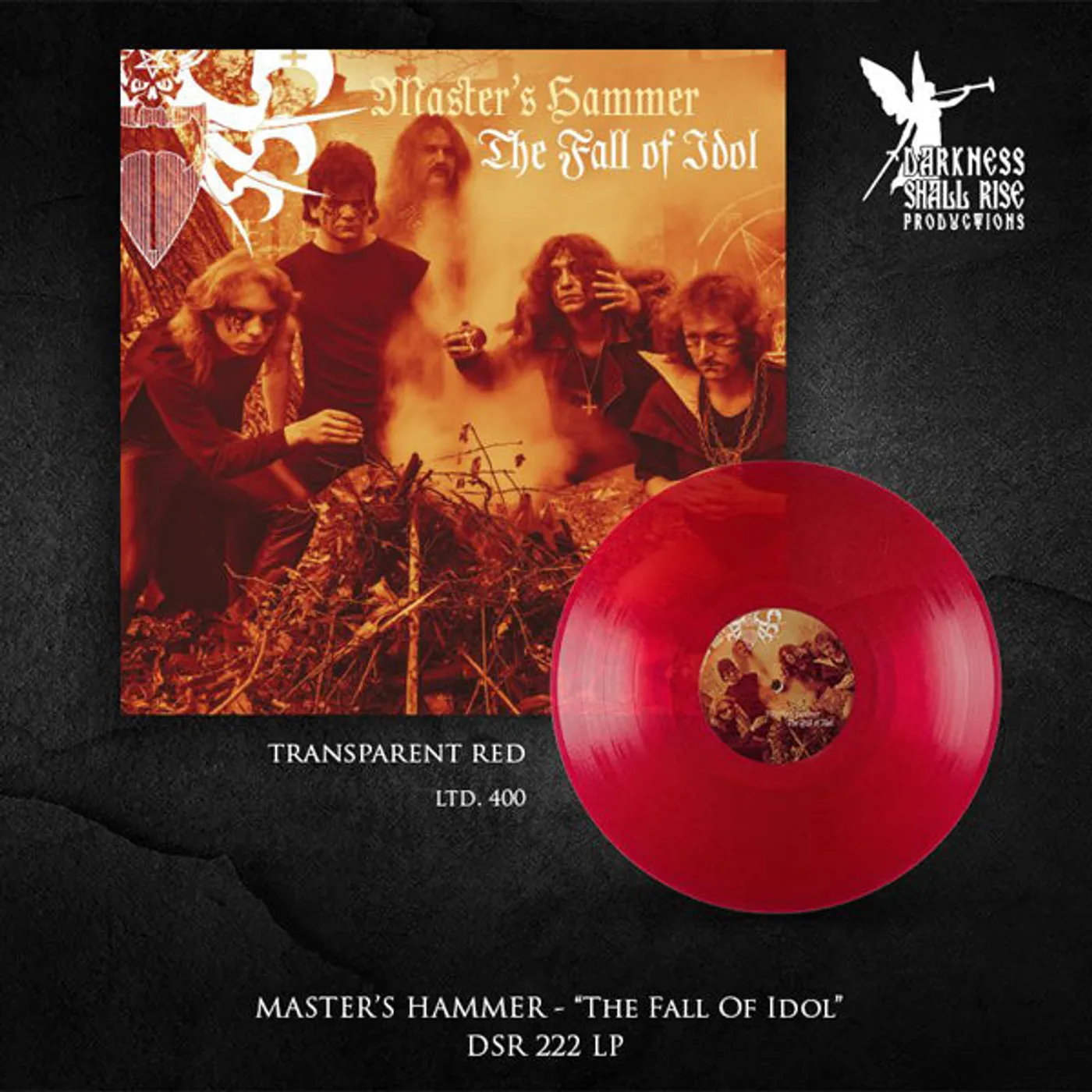 Master's Hammer LP - The Fall Of Idol (Transparent Red) (Vinyl)