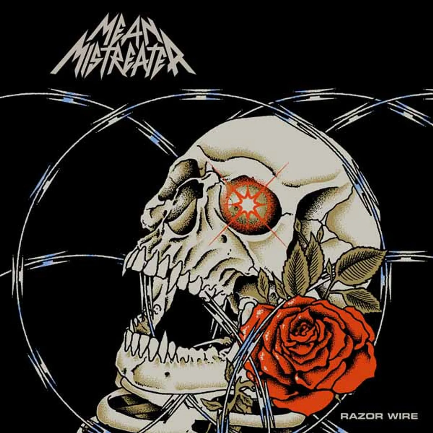 Mean Mistreater LP - Razor Wire (Vinyl)