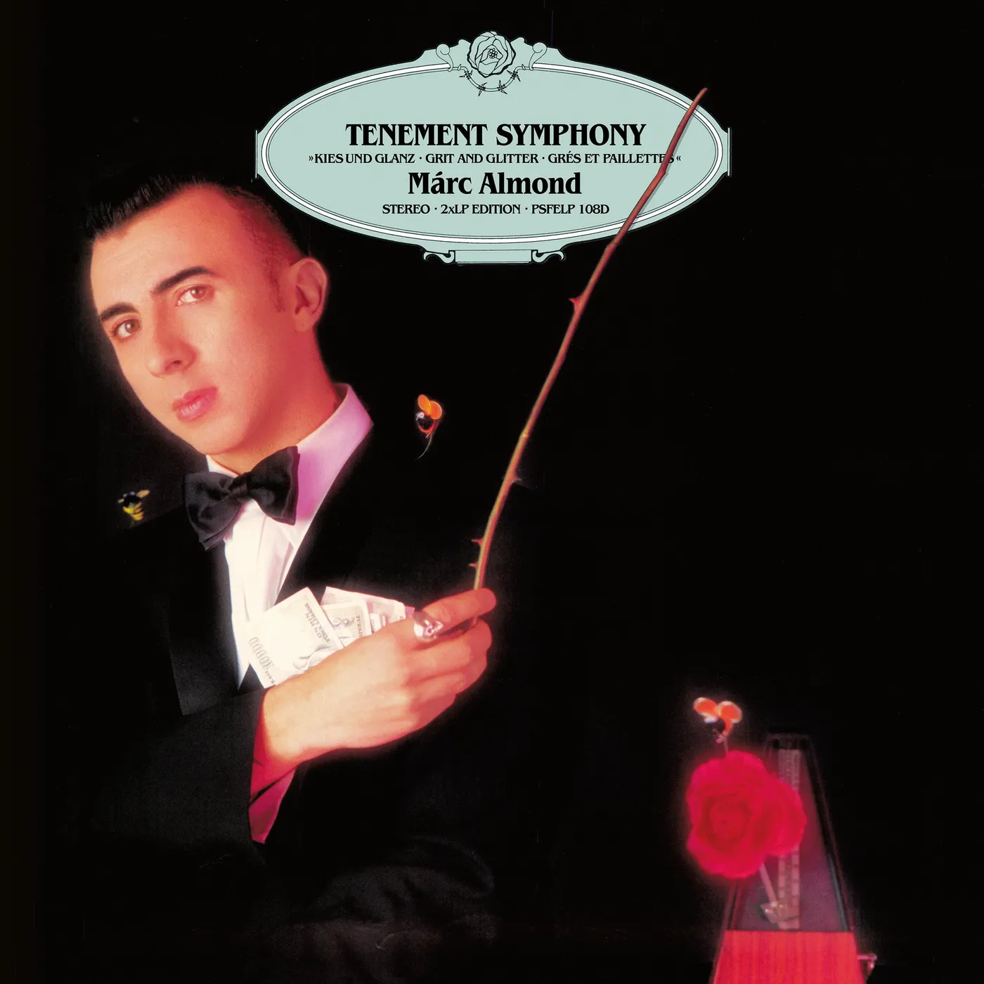 Marc Almond LP - Tenement Symphony (Blue Translucent Vinyl 2Lp Edition)