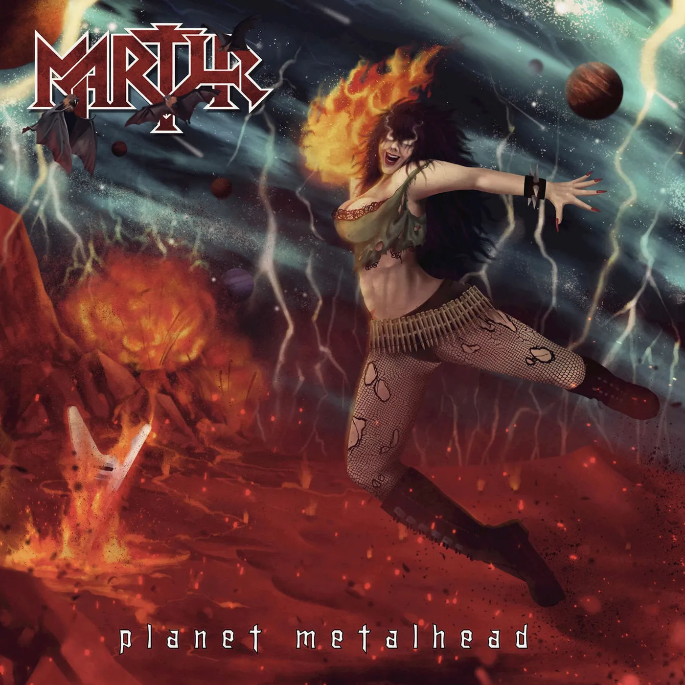 Martyr LP - Planet Metalhead (Transparent Green Vinyl)