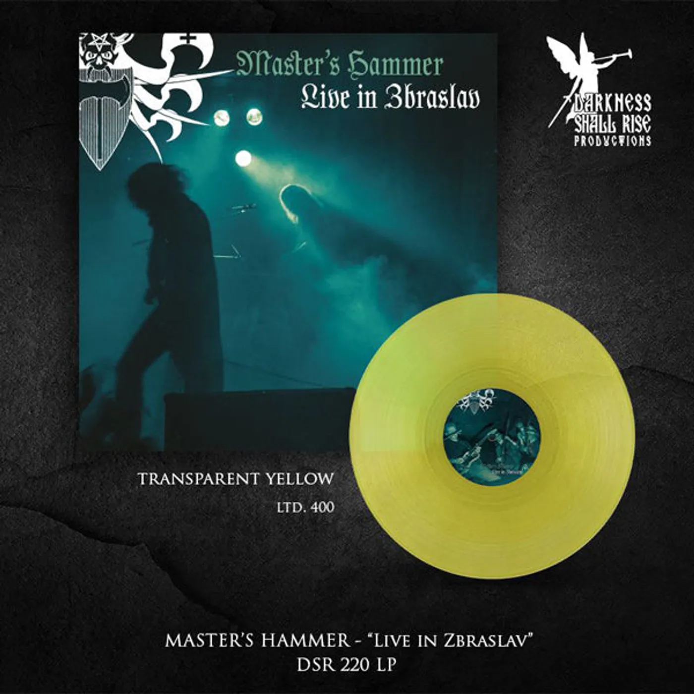 Master's Hammer LP - Live In Zbraslav 1989 (Transparent Yellow Vinyl)